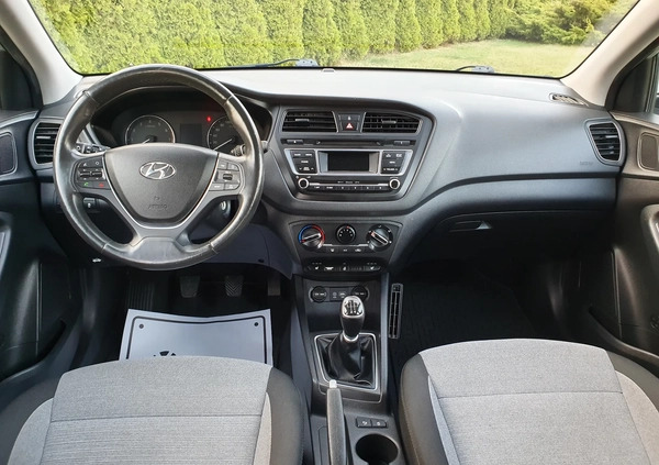 Hyundai i20 cena 35900 przebieg: 129000, rok produkcji 2016 z Rajgród małe 301